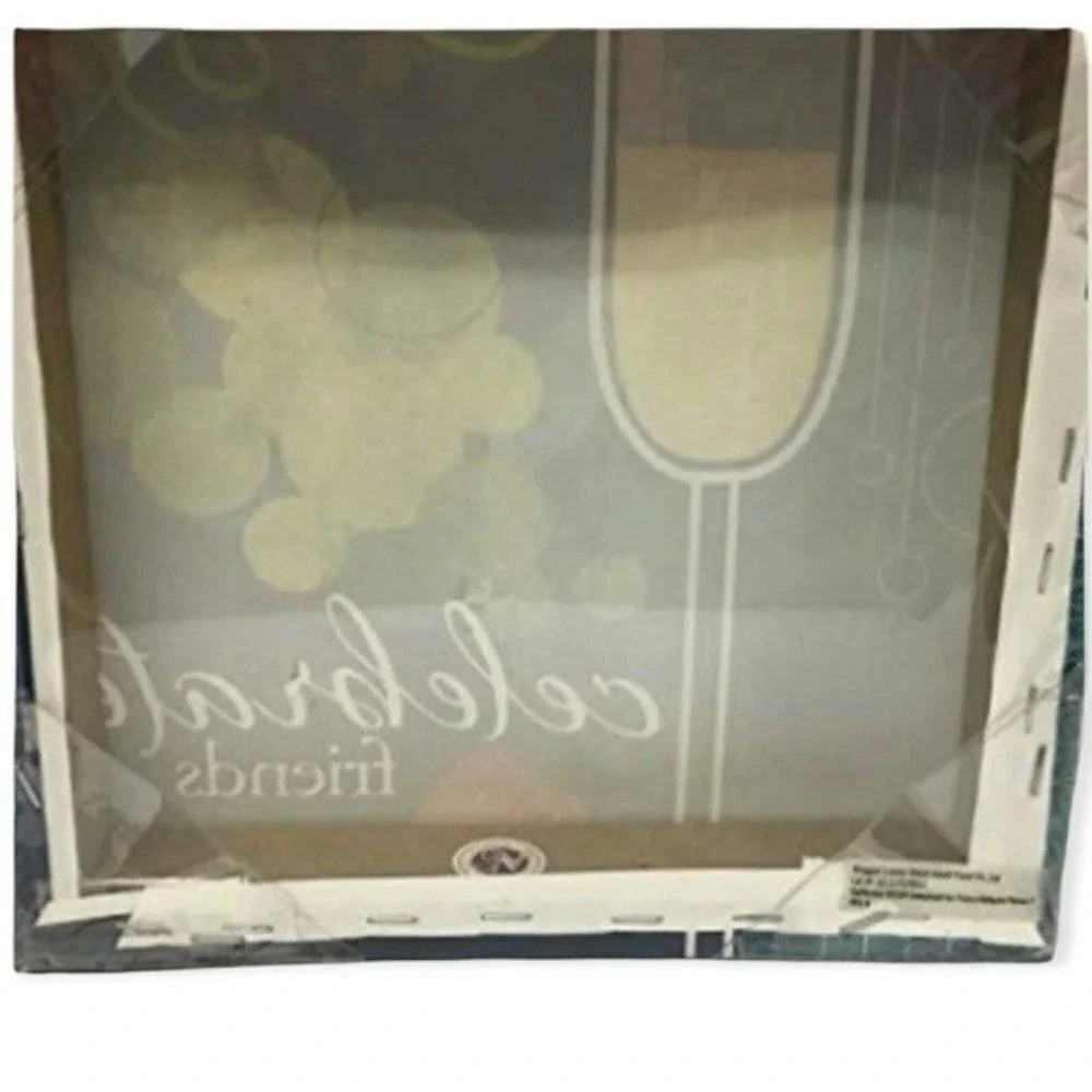 Good Cheer Celebrate Friends Canvas Wall Art‎ Decorative Home Decor New